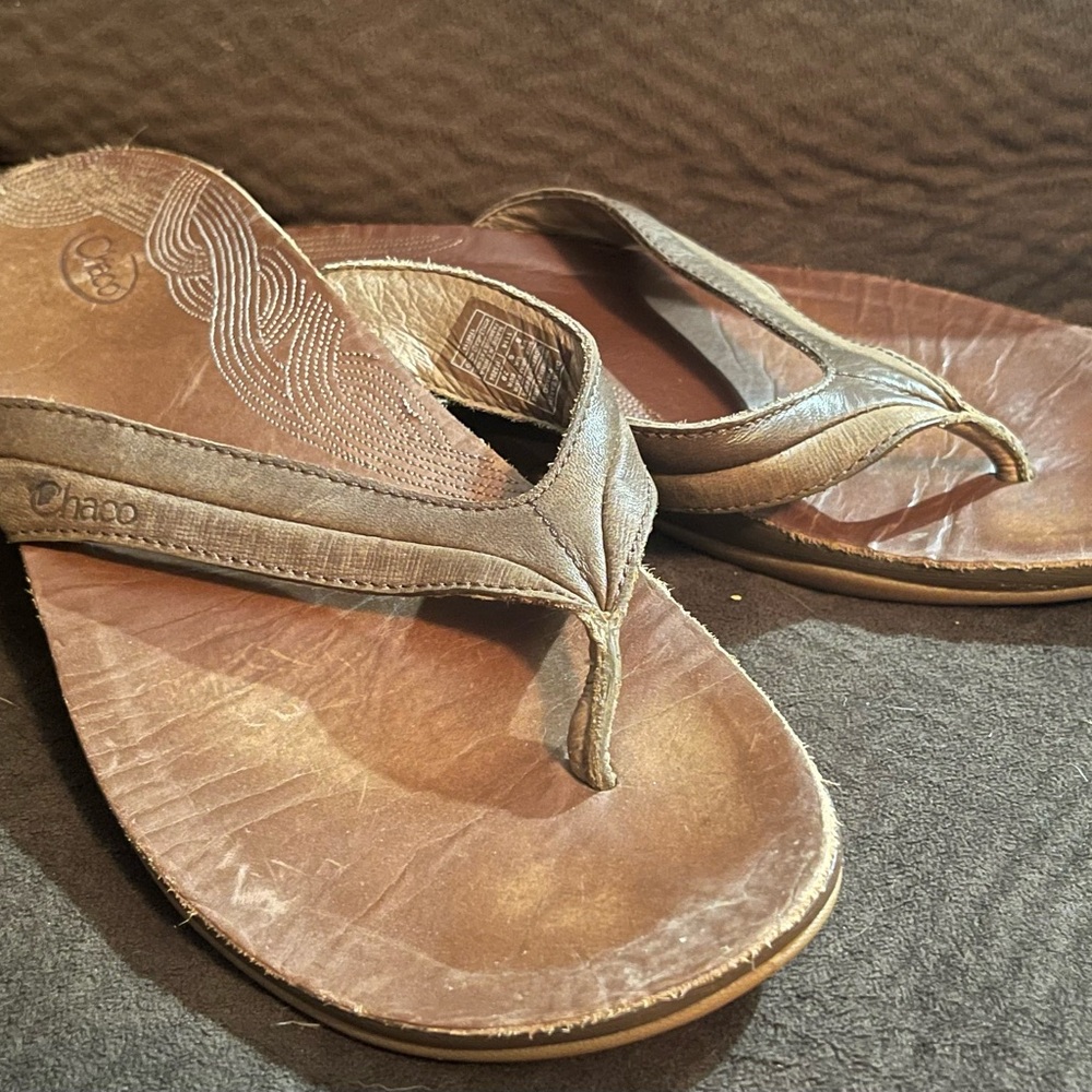 Chaco Women's Brown Flip Flops